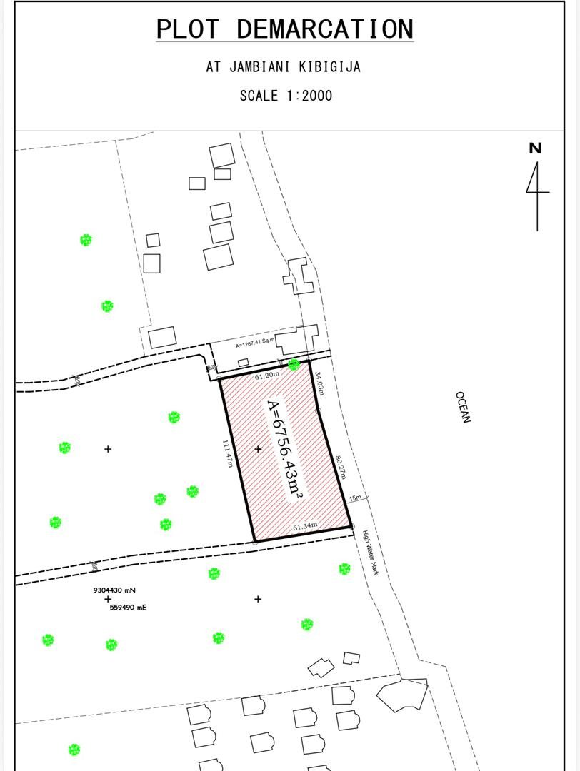 Oceanfront Plot for Sale in Jambiani Kibigija, Zanzibar - 2