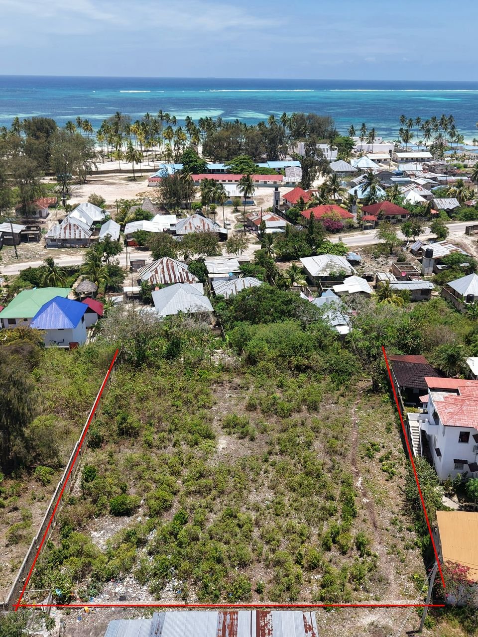 Hill View Ocean-View Plot in Kiwengwa - 3