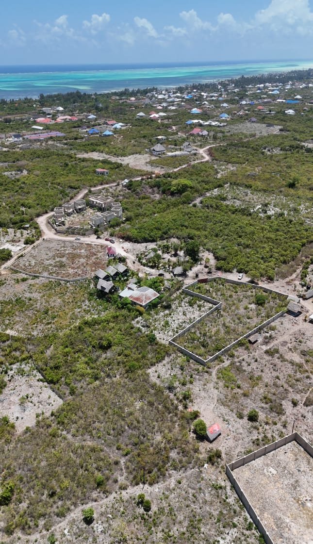 Prime 2,810 sqm Plot for Sale in Jambiani β Near Swahili Cave - 2